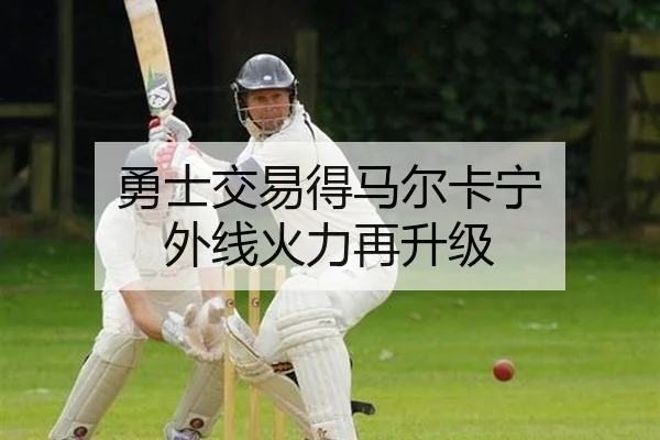 勇士交易得马尔卡宁 外线火力再升级